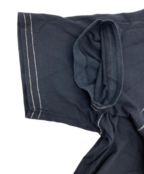 STONE ISLAND（ストーンアイランド）STONE ISLAND (ストーンアイランド) コンパス刺繍ステッチTシャツ ブラック サイズ:3XLの古着・服飾アイテム