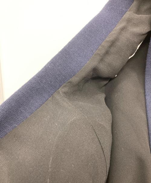 Maison Margiela（メゾンマルジェラ）Maison Margiela (メゾンマルジェラ) ノーカラージャケット ネイビー サイズ:48の古着・服飾アイテム