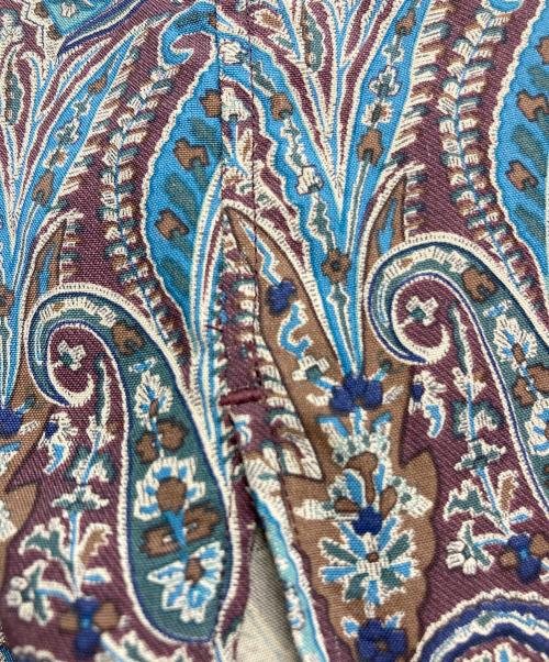 Pilgrim（ピルグリム）Pilgrim (ピルグリム) レーヨンキュプラシルク オープンカラーシャツ ブラウン サイズ:Sの古着・服飾アイテム