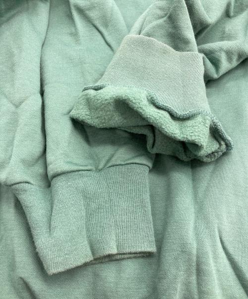 AURALEE（オーラリー）AURALEE (オーラリー) ELASTIC HIGH GAUGE SWEAT P/O グリーン サイズ:４の古着・服飾アイテム