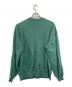 AURALEE (オーラリー) ELASTIC HIGH GAUGE SWEAT P/O グリーン サイズ:４：6000円