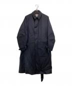 Phlannelフランネル）の古着「winter motorcycle coat」｜ネイビー