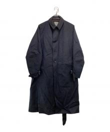 Phlannel（フランネル）の古着「winter motorcycle coat」｜ネイビー