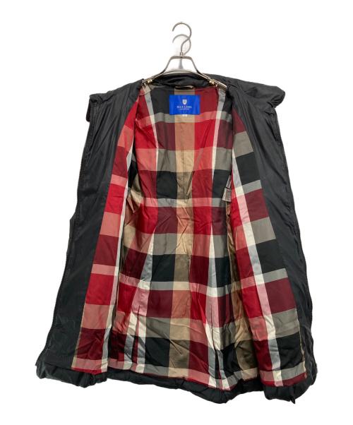 BLUE LABEL CRESTBRIDGE（ブルーレーベルクレストブリッジ）BLUE LABEL CRESTBRIDGE (ブルーレーベルクレストブリッジ) ダウンコート ブラック サイズ:40の古着・服飾アイテム