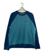 Patagoniaパタゴニア）の古着「ラグランスリーブクルーネックスウェット」｜グリーン