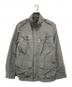 POLO RALPH LAURENポロ・ラルフローレン）の古着「エステルミリタリージャケット」｜グレー
