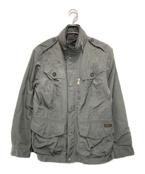 POLO RALPH LAUREN（ポロ・ラルフローレン）POLO RALPH LAUREN (ポロ・ラルフローレン) エステルミリタリージャケット グレー サイズ:Mの古着・服飾アイテム