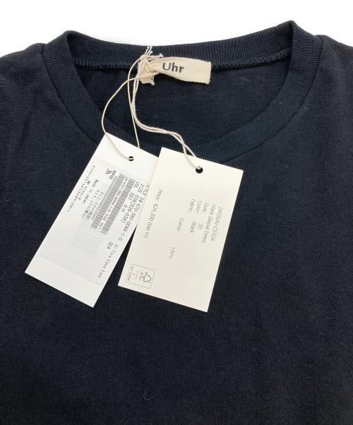 Uhr（ウーア）Uhr (ウーア) Flare Sleeve Dress：ワンピース ブラック サイズ:38 未使用品の古着・服飾アイテム