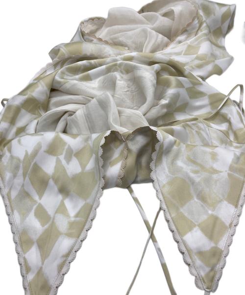 IRENE（アイレネ）IRENE (アイレネ) Tile Pattern Print Camisole ホワイト サイズ:36の古着・服飾アイテム