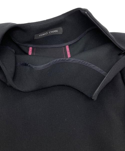 YOKO CHAN（ヨーコチャン）YOKO CHAN (ヨーコチャン) バックスリットドレス ブラック サイズ:38の古着・服飾アイテム