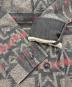 中古・古着 RRL (ダブルアールエル) ネイティブ柄ショールカラースウェットジャケット グレー サイズ:XL：14000円