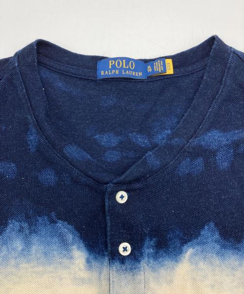 POLO RALPH LAUREN（ポロ・ラルフローレン）POLO RALPH LAUREN (ポロ・ラルフローレン) ヘンリーネックカットソー ネイビー サイズ:XLの古着・服飾アイテム