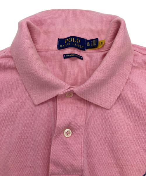 POLO RALPH LAUREN（ポロ・ラルフローレン）POLO RALPH LAUREN (ポロ・ラルフローレン) ポロシャツ ピンク サイズ:XLの古着・服飾アイテム