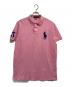 POLO RALPH LAUREN（ポロ・ラルフローレン）の古着「ポロシャツ」｜ピンク