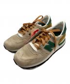 NEW BALANCEニューバランス）の古着「ローカットスニーカー」｜ベージュ