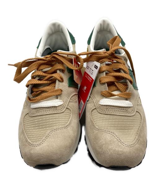 NEW BALANCE（ニューバランス）NEW BALANCE (ニューバランス) ローカットスニーカー ベージュ サイズ:28.5の古着・服飾アイテム