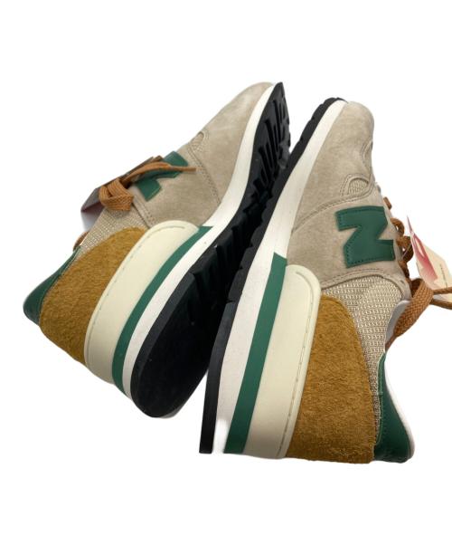 NEW BALANCE（ニューバランス）NEW BALANCE (ニューバランス) ローカットスニーカー ベージュ サイズ:28.5の古着・服飾アイテム