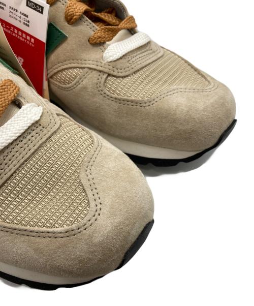 NEW BALANCE（ニューバランス）NEW BALANCE (ニューバランス) ローカットスニーカー ベージュ サイズ:28.5の古着・服飾アイテム