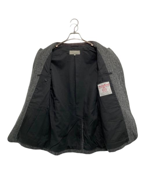 MARGARET HOWELL（マーガレットハウエル）MARGARET HOWELL (マーガレットハウエル) Harris Tweed (ハリスツイード) ウールジャケット グレー サイズ:Mの古着・服飾アイテム
