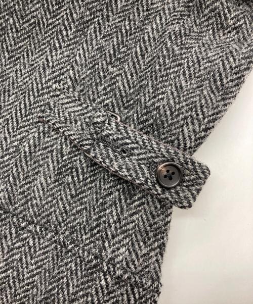 MARGARET HOWELL（マーガレットハウエル）MARGARET HOWELL (マーガレットハウエル) Harris Tweed (ハリスツイード) ウールジャケット グレー サイズ:Mの古着・服飾アイテム