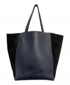 CELINEセリーヌ）の古着「カバファントム トートバッグ」｜ネイビー