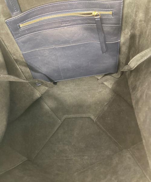 CELINE（セリーヌ）CELINE (セリーヌ) カバファントム トートバッグ ネイビーの古着・服飾アイテム