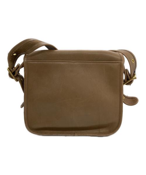 COACH（コーチ）COACH (コーチ) ［OLD COACH］レザーショルダーバッグ ベージュの古着・服飾アイテム
