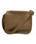 COACH（コーチ）の古着「［OLD COACH］レザーショルダーバッグ」｜ベージュ