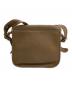 COACH (コーチ) ［OLD COACH］レザーショルダーバッグ ベージュ：9000円
