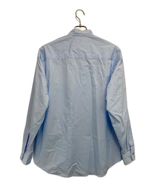 H BEAUTY&YOUTH（エイチ ビューティー&ユース）H BEAUTY&YOUTH (エイチ ビューティー&ユース) トーマス メイソン バルーン レギュラーカラー シャツ スカイブルー サイズ:SMALLの古着・服飾アイテム