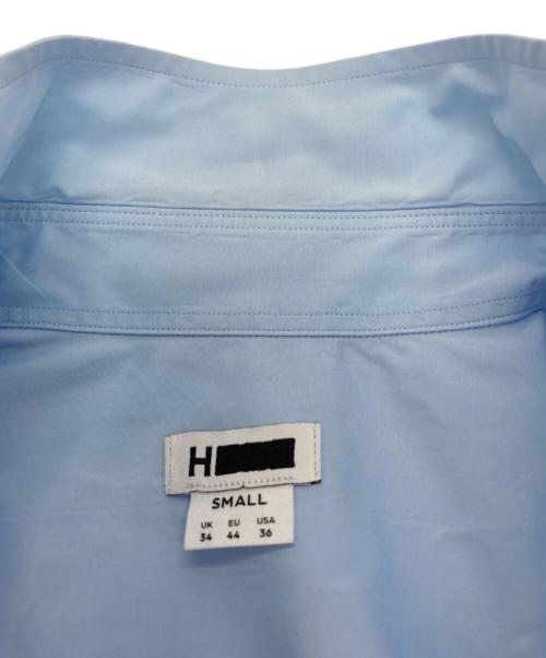 H BEAUTY&YOUTH（エイチ ビューティー&ユース）H BEAUTY&YOUTH (エイチ ビューティー&ユース) トーマス メイソン バルーン レギュラーカラー シャツ スカイブルー サイズ:SMALLの古着・服飾アイテム
