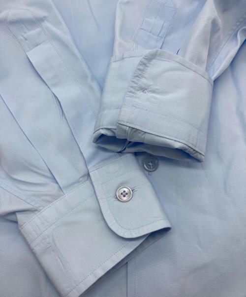 H BEAUTY&YOUTH（エイチ ビューティー&ユース）H BEAUTY&YOUTH (エイチ ビューティー&ユース) トーマス メイソン バルーン レギュラーカラー シャツ スカイブルー サイズ:SMALLの古着・服飾アイテム