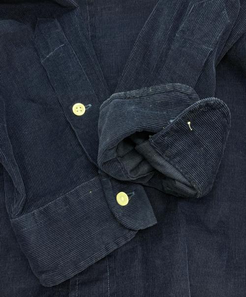 RALPH LAUREN（ラルフローレン）RALPH LAUREN (ラルフローレン) ELLINGTON コーデュロイ ボタンダウンシャツ ネイビー サイズ:3Lの古着・服飾アイテム