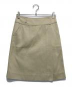CHANELシャネル）の古着「ラップスカート」｜ベージュ