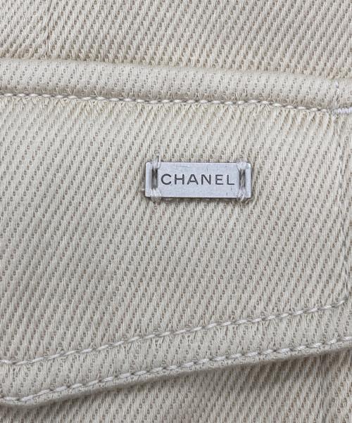CHANEL（シャネル）CHANEL (シャネル) ラップスカート ベージュ サイズ:38の古着・服飾アイテム