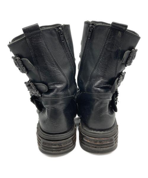 NEWROCK（ニューロック）newrock (ニューロック) METALLIC ブラック サイズ:42の古着・服飾アイテム