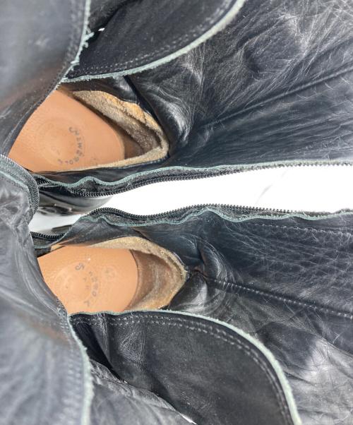 NEWROCK（ニューロック）newrock (ニューロック) METALLIC ブラック サイズ:42の古着・服飾アイテム