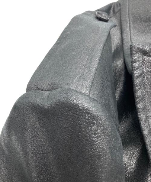 JOHN LAWRENCE SULLIVAN（ジョン ローレンス サリバン）JOHN LAWRENCE SULLIVAN (ジョン ローレンス サリバン) WAIST GATHERED COAT ブラック サイズ:48の古着・服飾アイテム