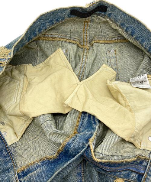 JUN NAKAYAMA（ジュンナカヤマ）JUN NAKAYAMA (ジュンナカヤマ) PANEL DENIM PANT インディゴ サイズ:30の古着・服飾アイテム