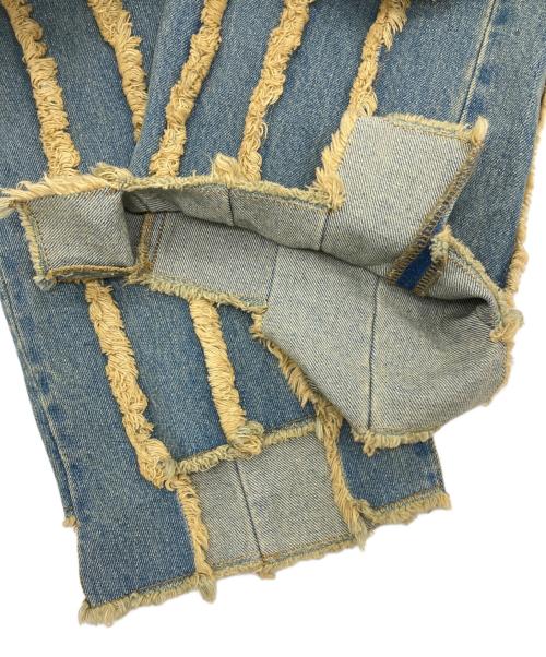 JUN NAKAYAMA（ジュンナカヤマ）JUN NAKAYAMA (ジュンナカヤマ) PANEL DENIM PANT インディゴ サイズ:30の古着・服飾アイテム