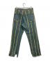 JUN NAKAYAMA (ジュンナカヤマ) PANEL DENIM PANT インディゴ サイズ:30：8000円