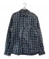 AFB（エーエフビー）の古着「スパンコール長袖シャツ」｜ネイビー