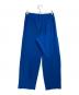 HOMME PLISSE ISSEY MIYAKE (オム プリッセ イッセイ ミヤケ) ボタンフライ テーラードプリーツ パンツ ブルー サイズ:1：14000円