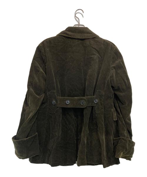 Y's（ワイズ）Y's (ワイズ) コーデュロイナポレオンジャケット ブラウン サイズ:2の古着・服飾アイテム