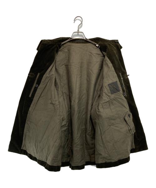 Y's（ワイズ）Y's (ワイズ) コーデュロイナポレオンジャケット ブラウン サイズ:2の古着・服飾アイテム