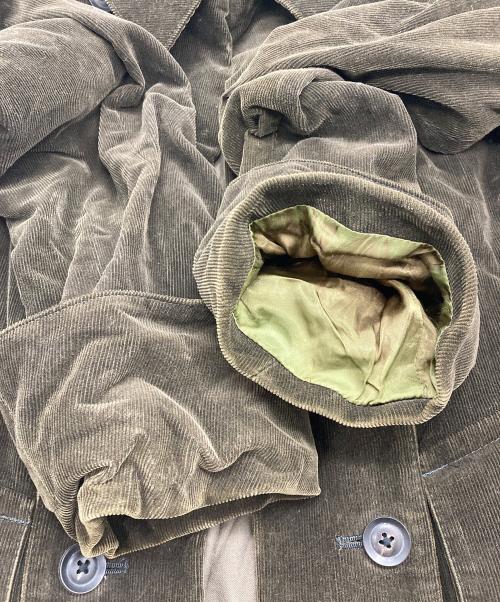 Y's（ワイズ）Y's (ワイズ) コーデュロイナポレオンジャケット ブラウン サイズ:2の古着・服飾アイテム