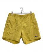 Patagoniaパタゴニア）の古着「Funhoggers Shorts 6Inch」｜イエロー