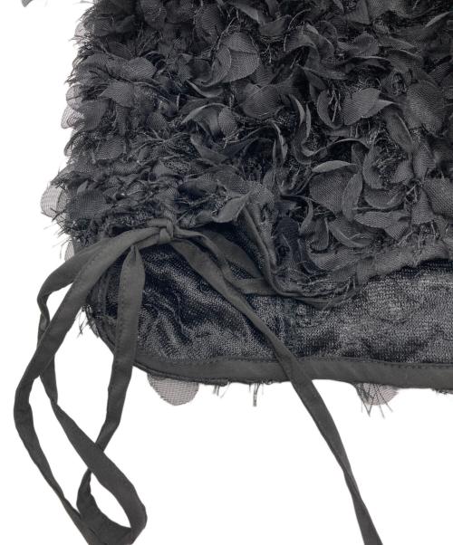 Mystrada（マイストラーダ）Mystrada (マイストラーダ) ペタルカーデブラウス ブラック サイズ:38の古着・服飾アイテム