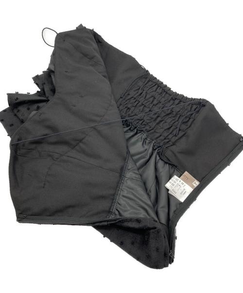 JUSGLITTY（ジャスグリッティー）JUSGLITTY (ジャスグリッティー) デコラビスチェ ブラック サイズ:2の古着・服飾アイテム