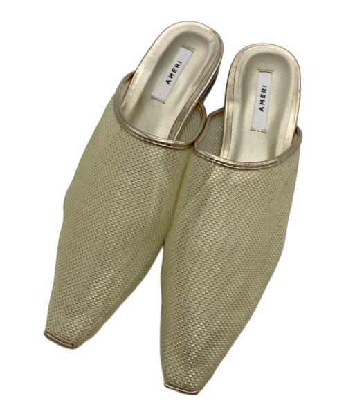 Ameri VINTAGE（アメリヴィンテージ）Ameri VINTAGE (アメリヴィンテージ) MEDI MESH SPARK SANDAL ベージュ サイズ:Sの古着・服飾アイテム